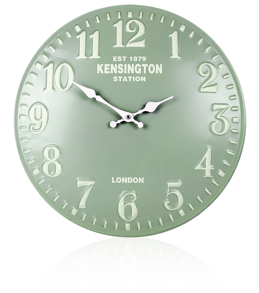 596069 Quarz-Wanduhr Retro, Ø = 40cm