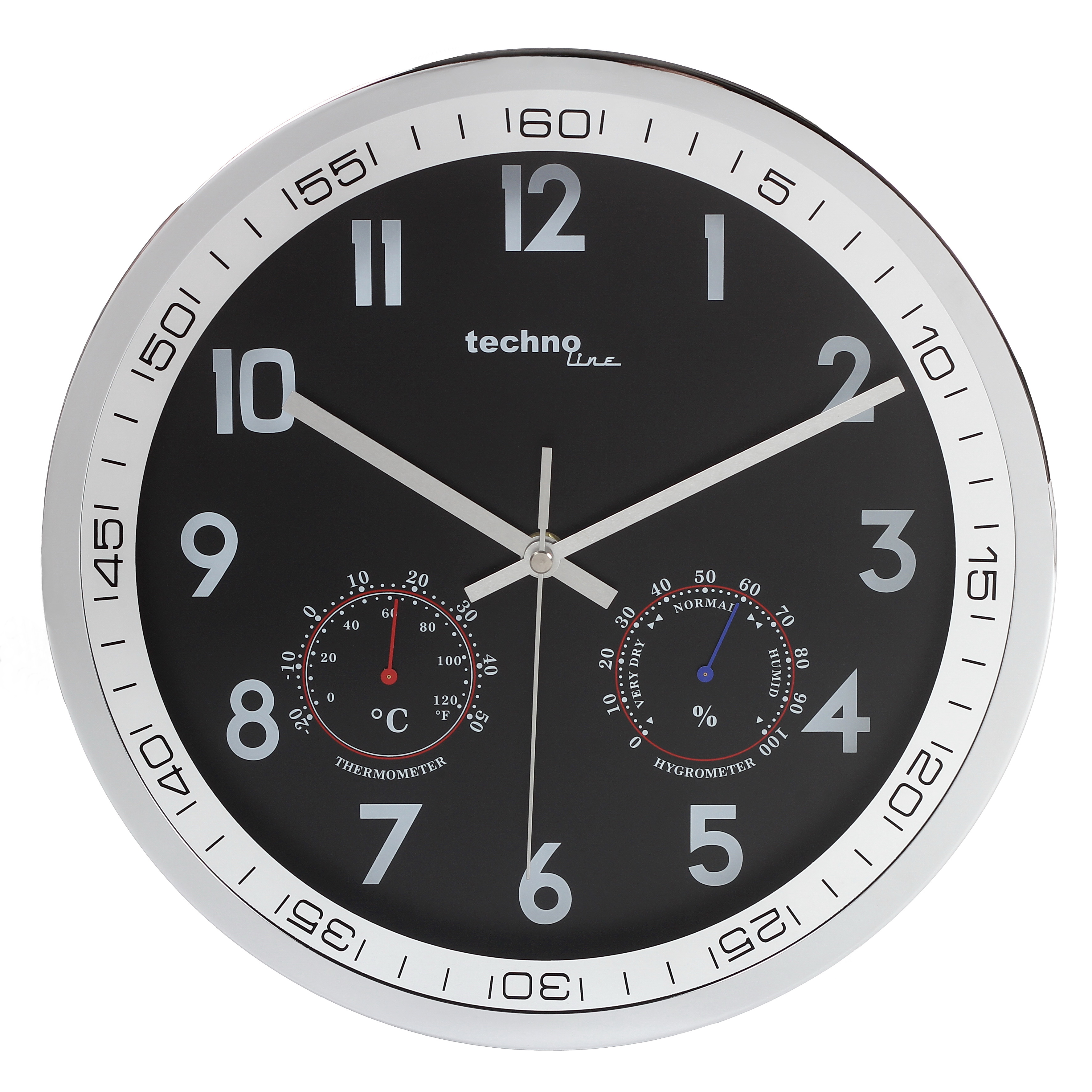 WT7981 technoline Quarz-Wanduhr, Ø = 30cm