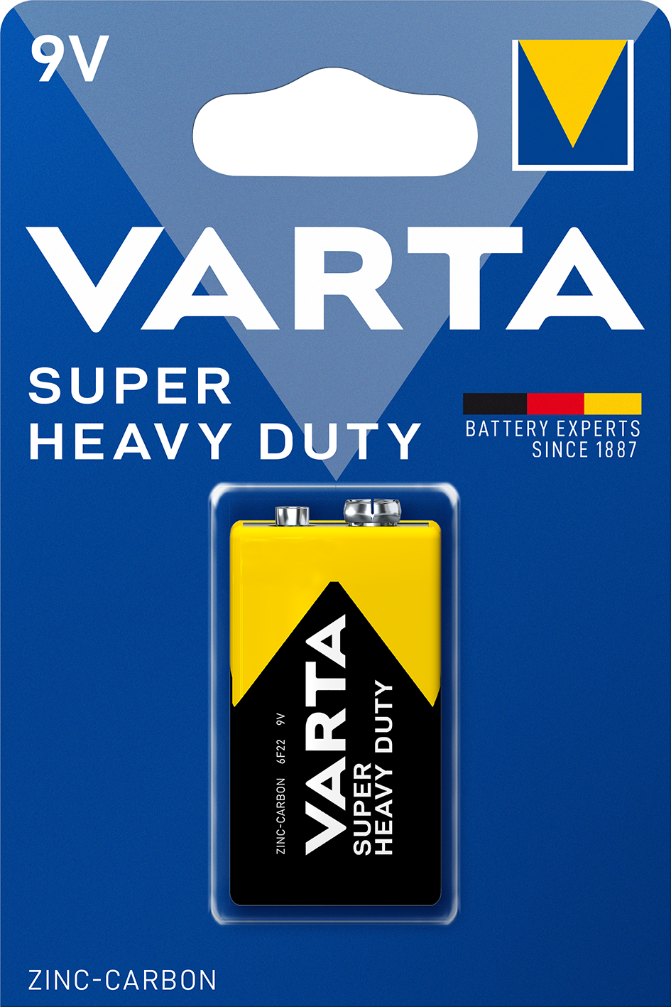 V2022 Varta Superlife Batterie 1er Blister 