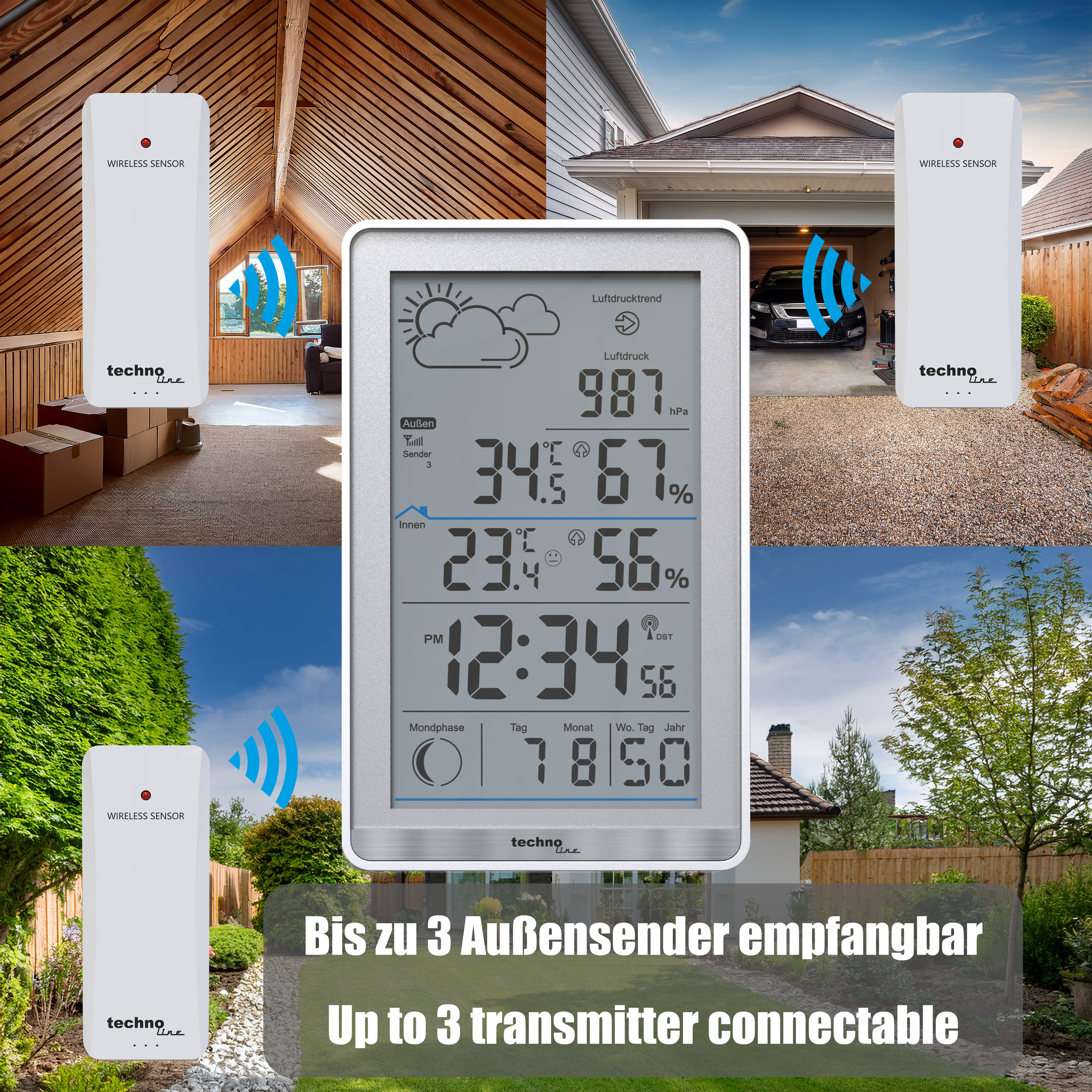 WS 9218 technoline Wetterstation