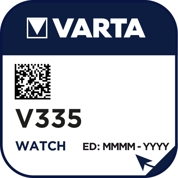 V335 Varta Uhrenbatterie
