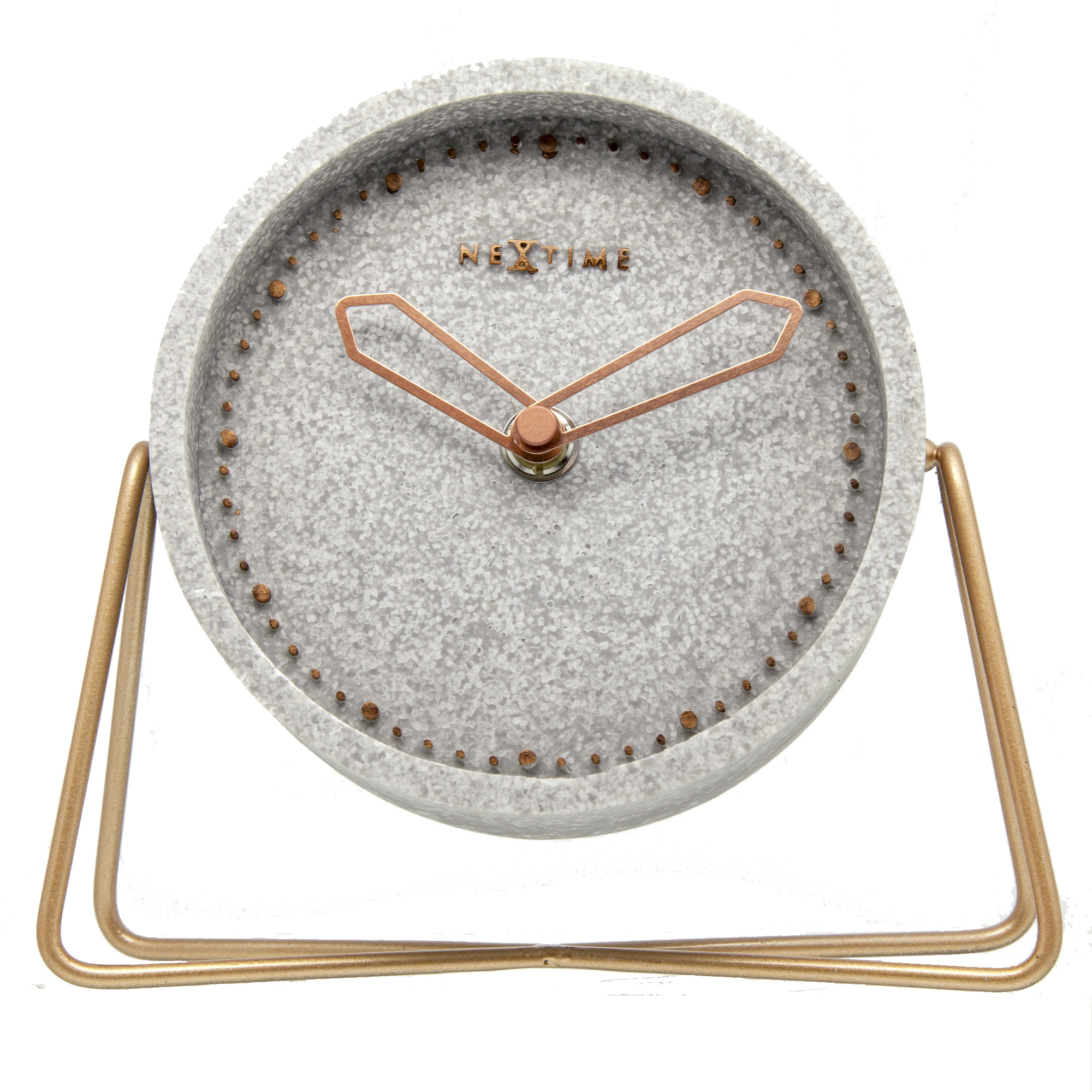 Nextime Tischuhr Cross Table 5204GS