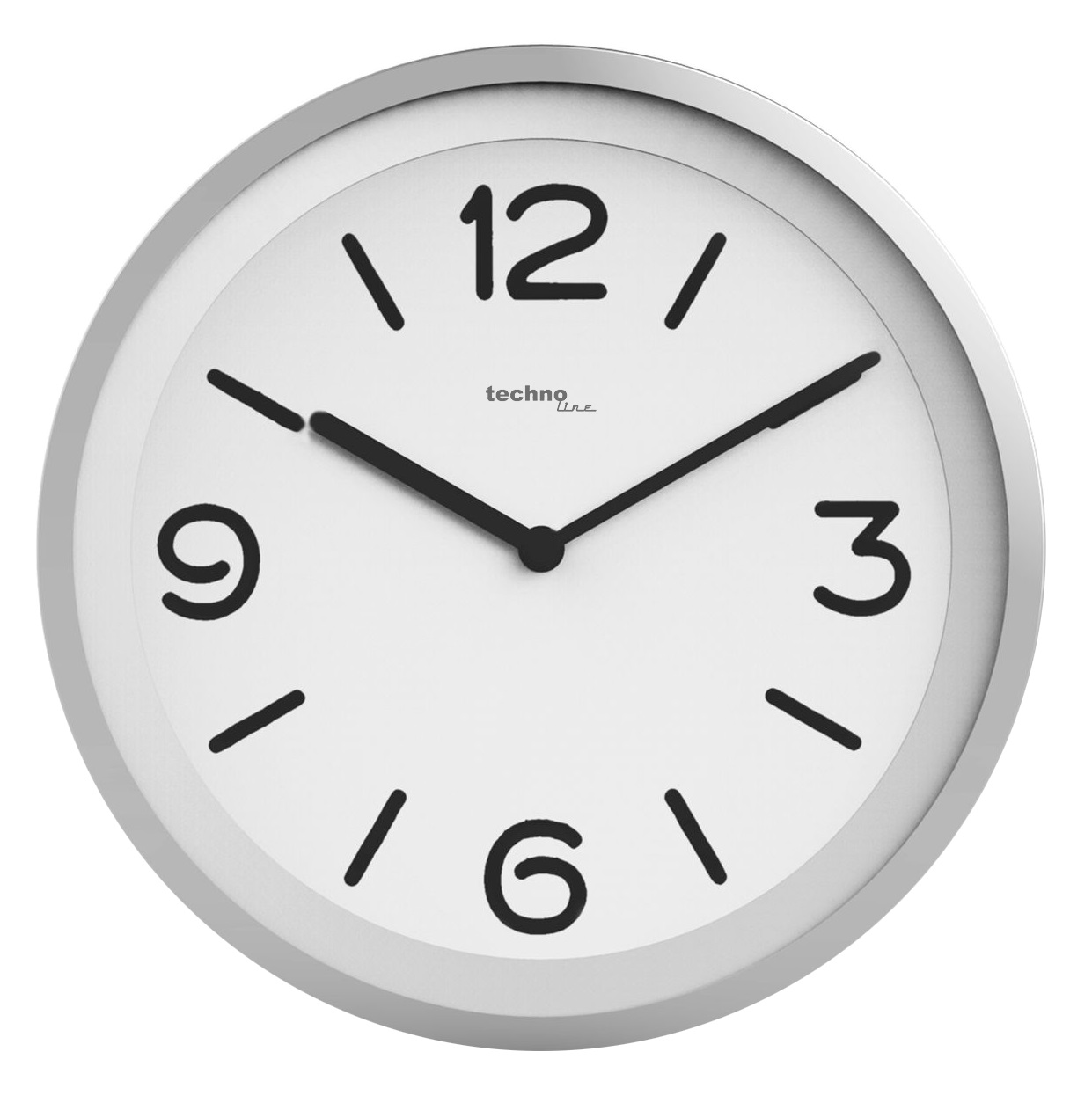 WT7400 technoline Quarz-Wanduhr, Ø = 25,cm