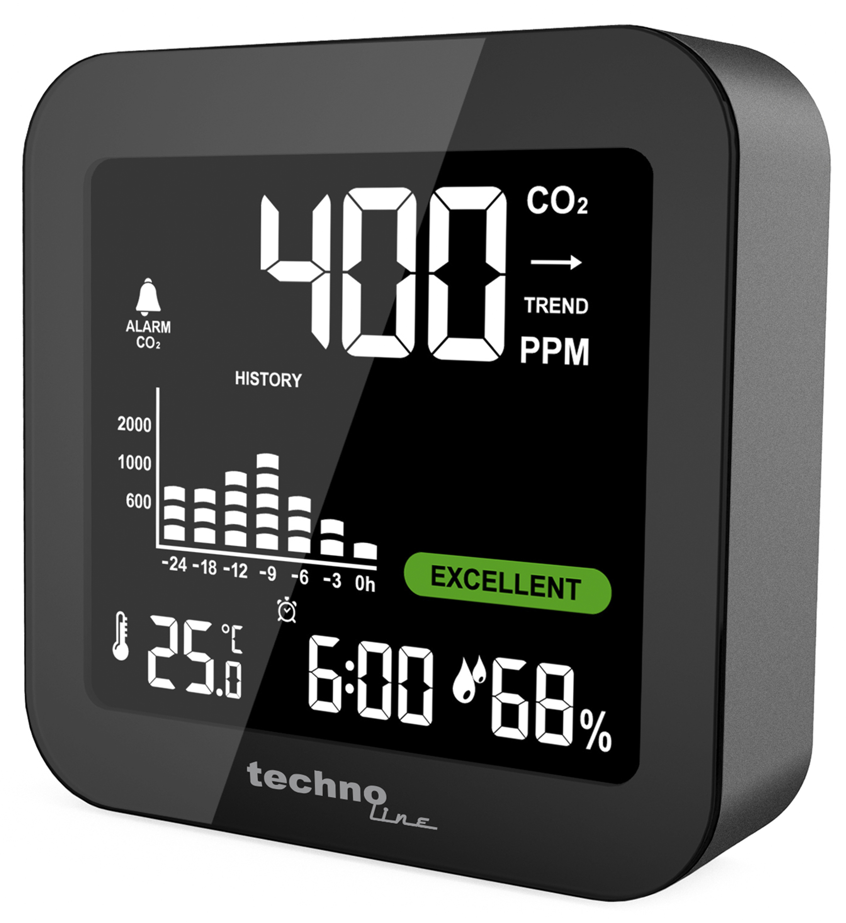 WL 1025 technoline CO2-Messgerät