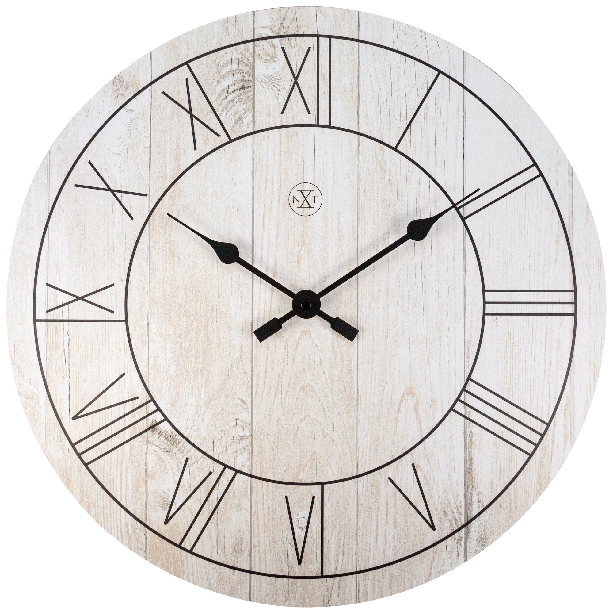 Nextime Wanduhr Paul 7345WI, Ø = 40cm