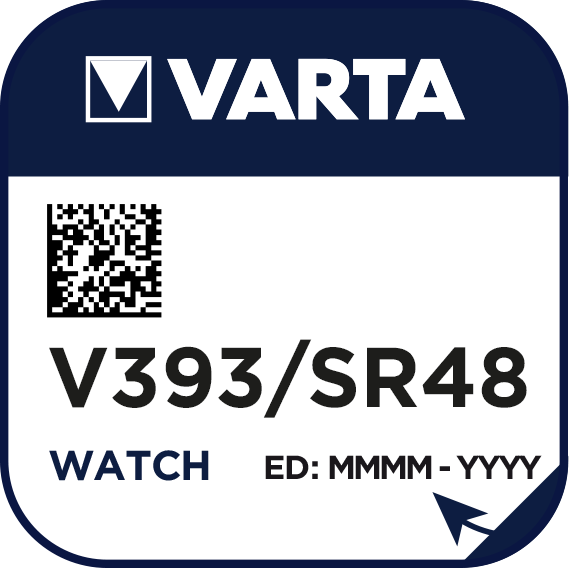 V393 Varta Uhrenbatterie