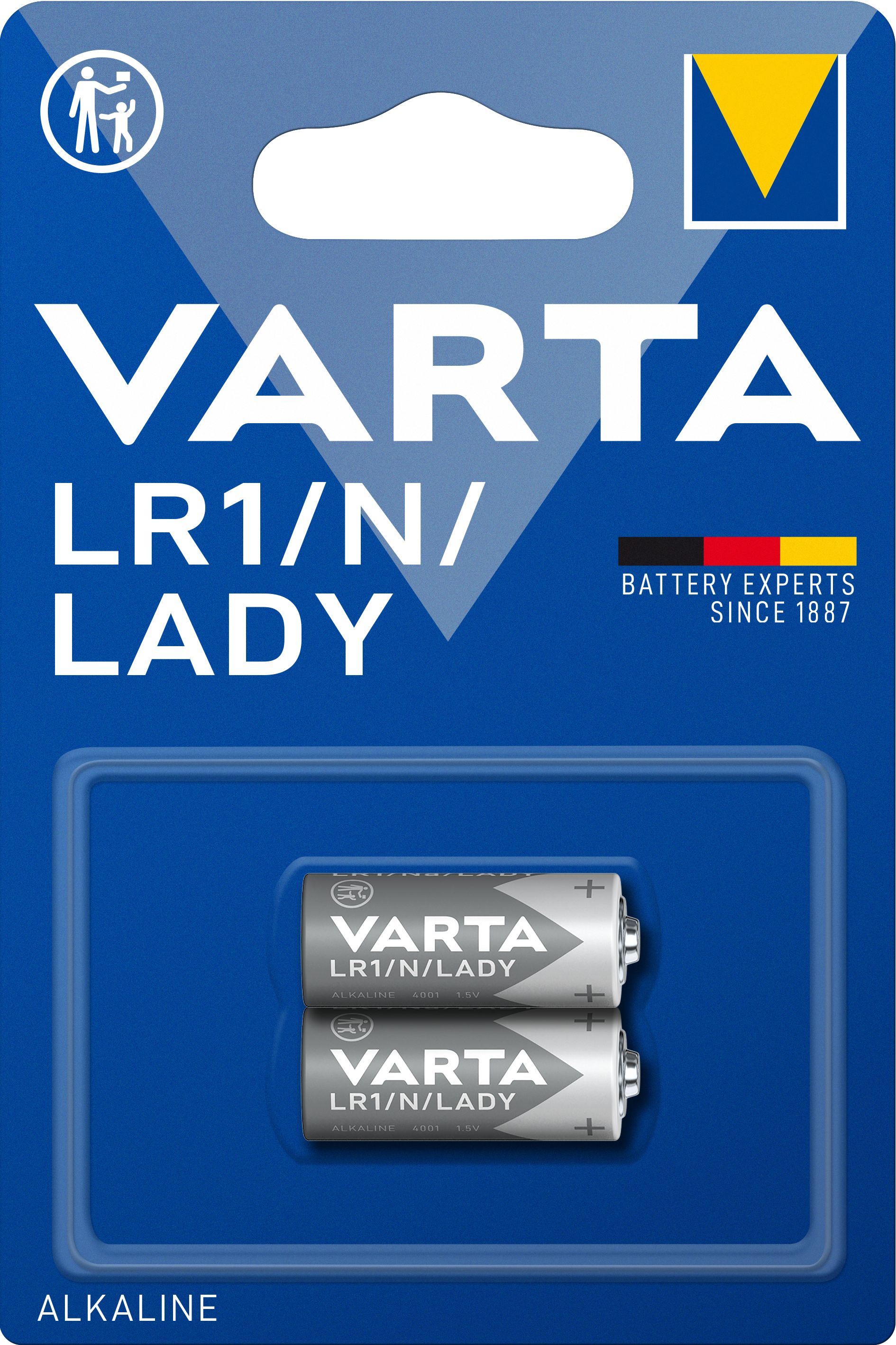 V4001 Varta Electronic-Batterie 2er Blister