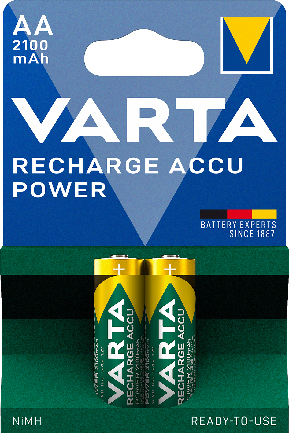 V56706 Varta Recharge Accu Power 2er Blister