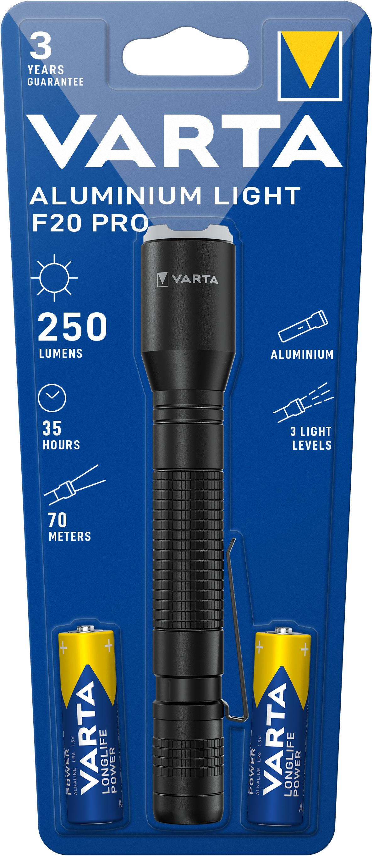 T16607 Varta Aluminium Light F20 Pro
