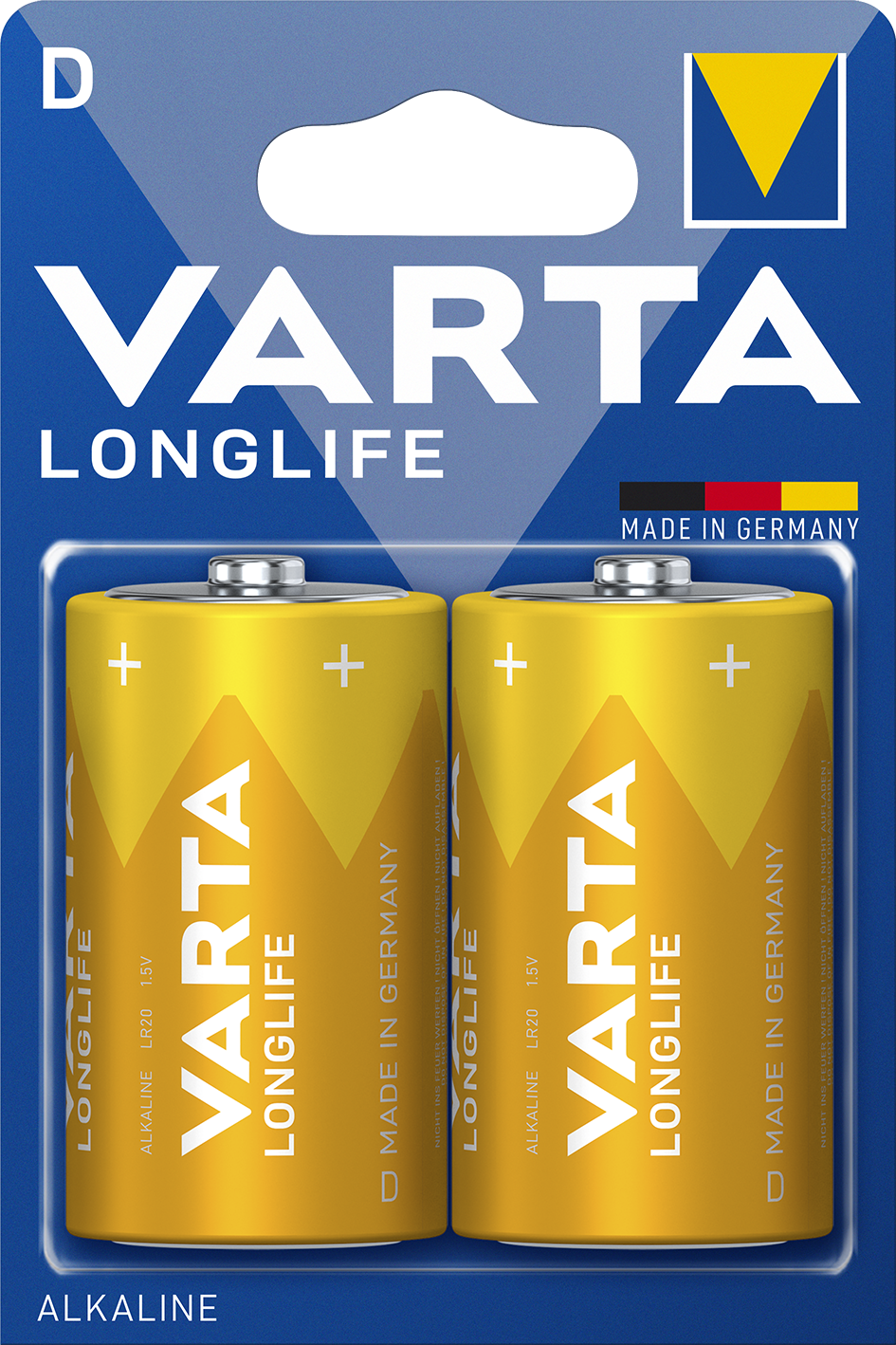 V4120 Varta Longlife Batterie 2er Blister