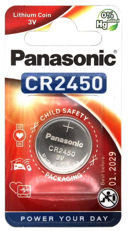 CR2450  Panasonic Electronic-Batterie