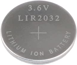 LIR2032 Li-Ion Knopfzellen-Akku   3,6V 45mAh