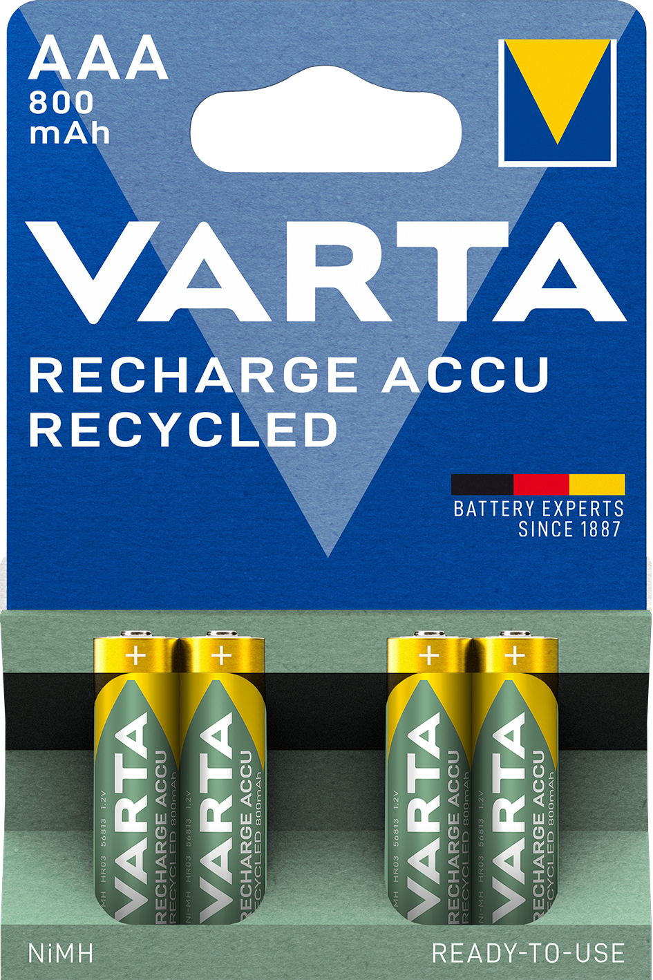 V56813101404 Varta Accu Recycled 4er Blister