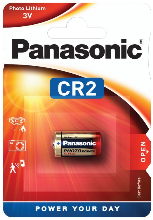 CR2 Panasonic Photo Power Batterie