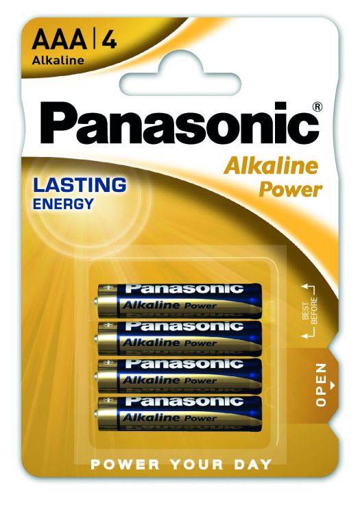 LR03/4BP  Panasonic Alkaline Power Batterie 4er Blister