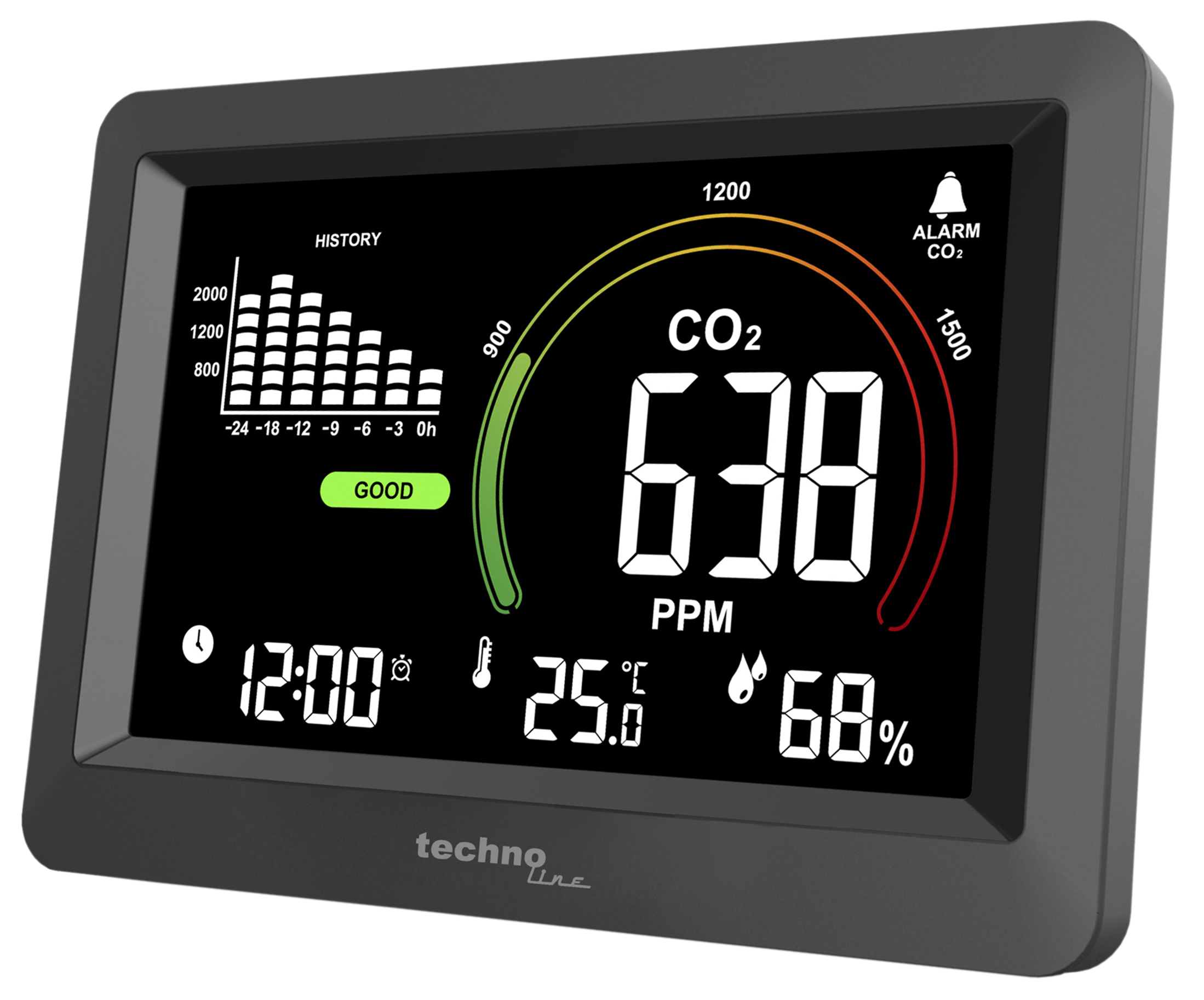 WL 1028 technoline CO2-Messgerät