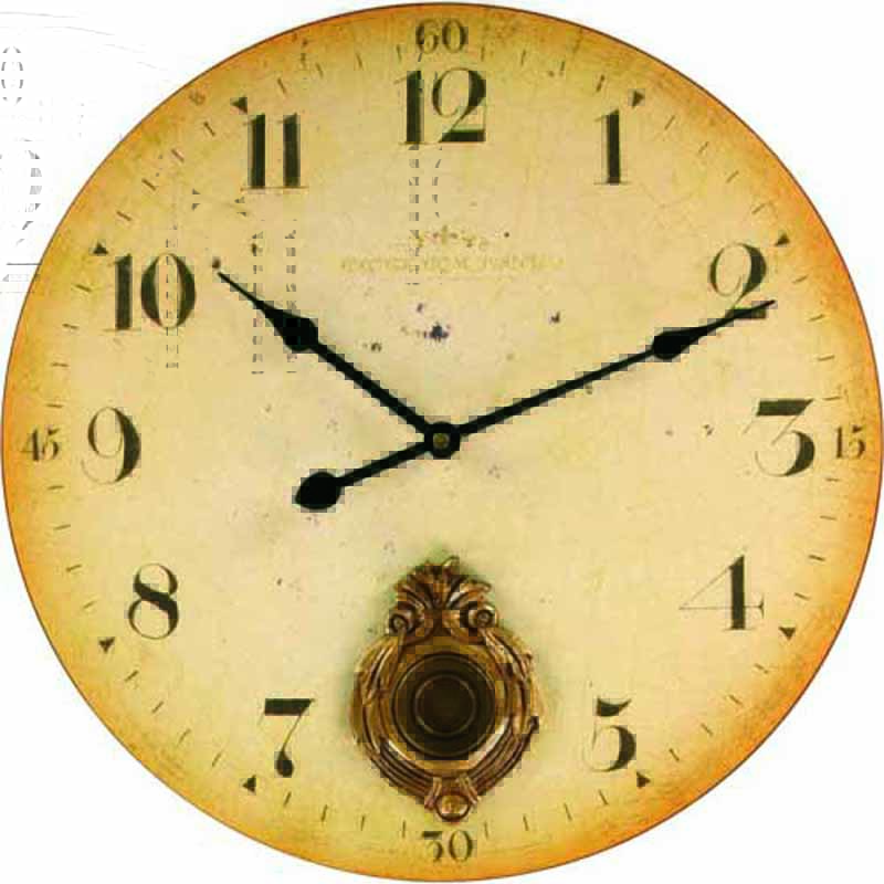 WT 1020 technoline Quarzwanduhr mit Pendel