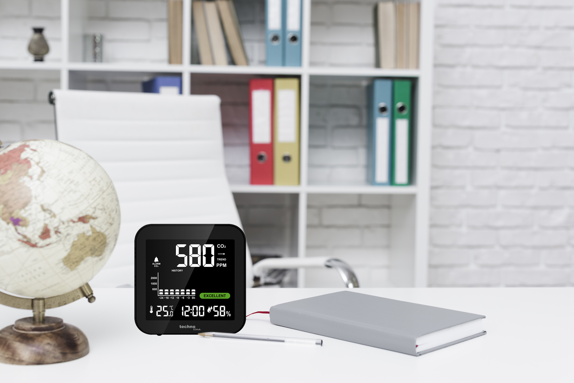 WL 1025 technoline CO2-Messgerät