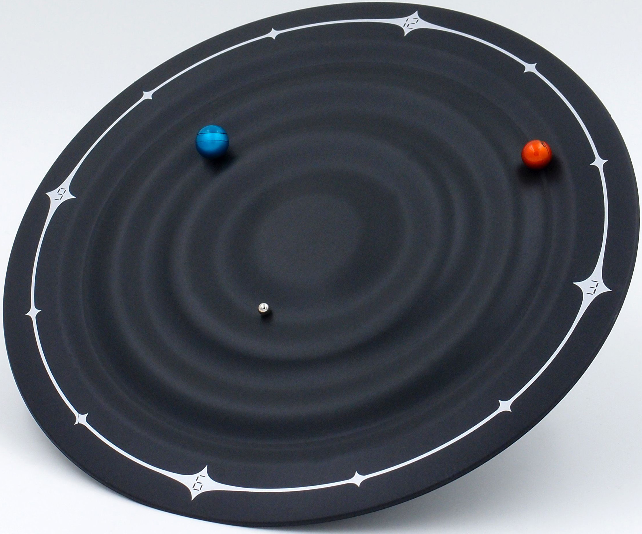 WT7350 Galaxy Clock  technoline Magnetuhr Ø=21cm