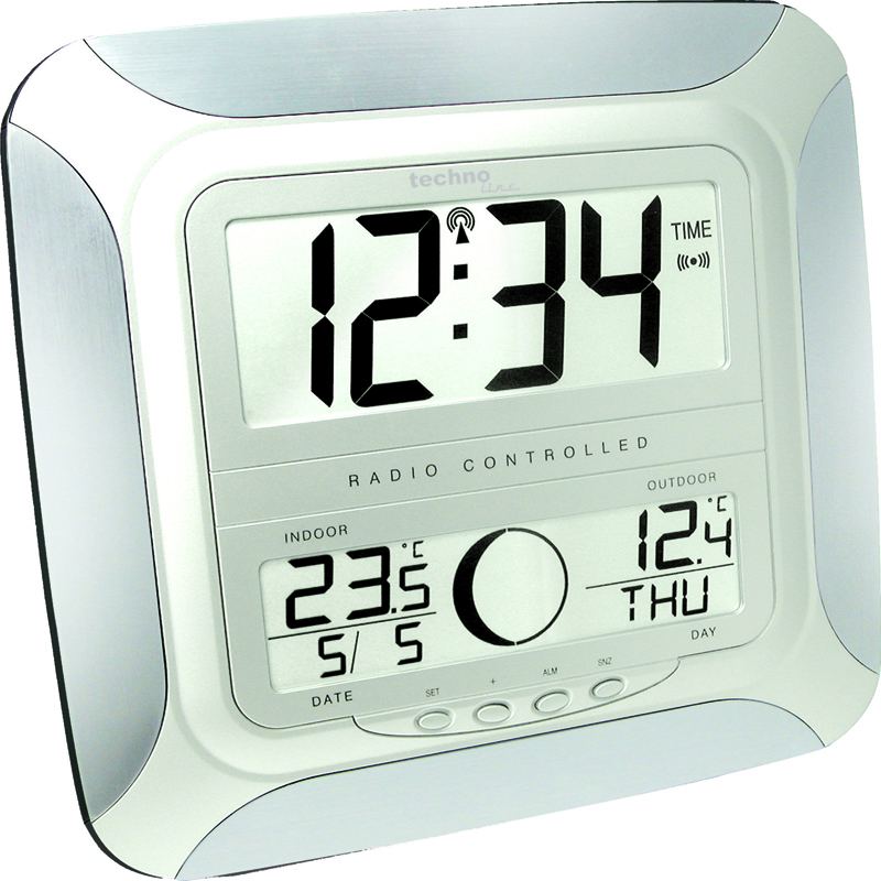 WS 8118 technoline Funk-Wanduhr