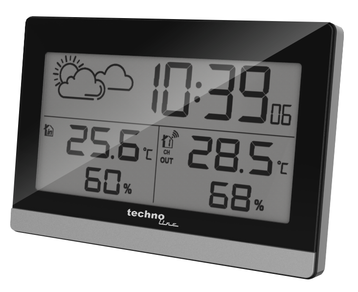 WS 9255 technoline Wetterstation