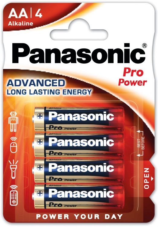 LR06PPG/4BP  Panasonic ProPower Batterie 4er Blister