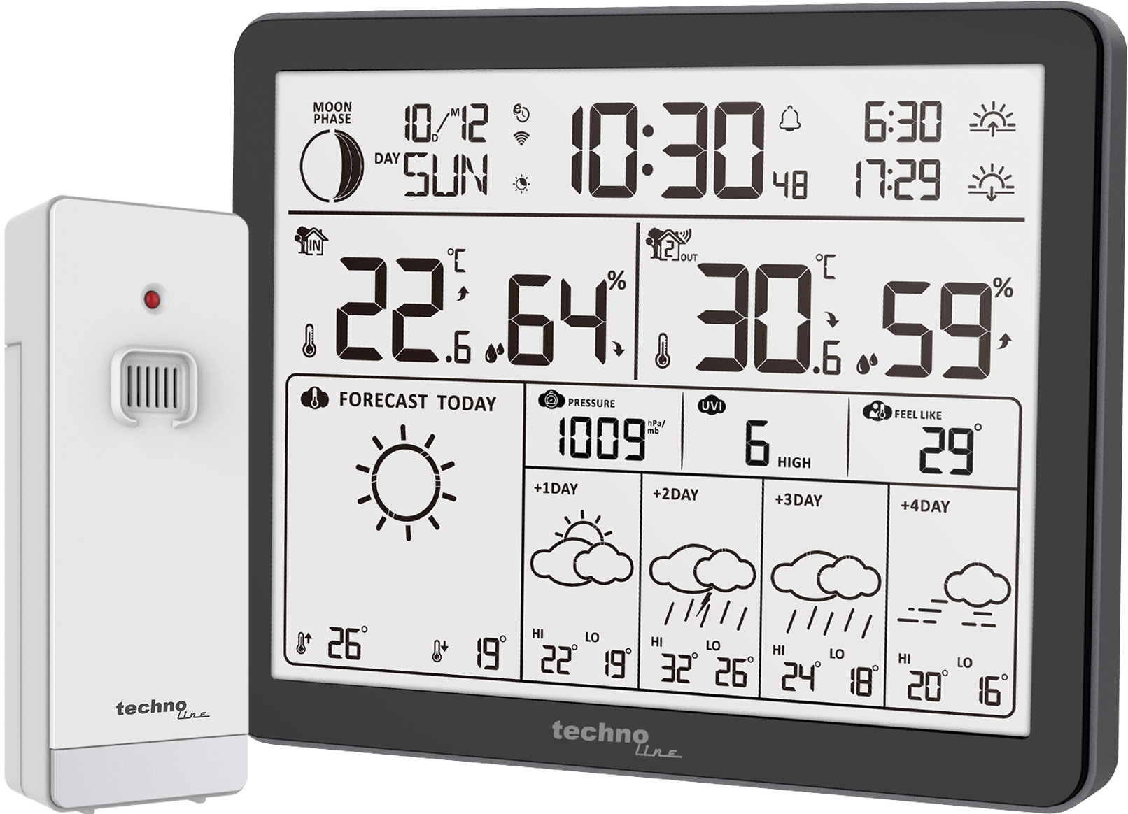 WD 3000 technoline Wetterstation