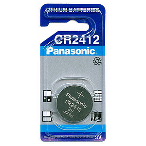 CR2412 Panasonic Electronic-Batterie, 1er Blister