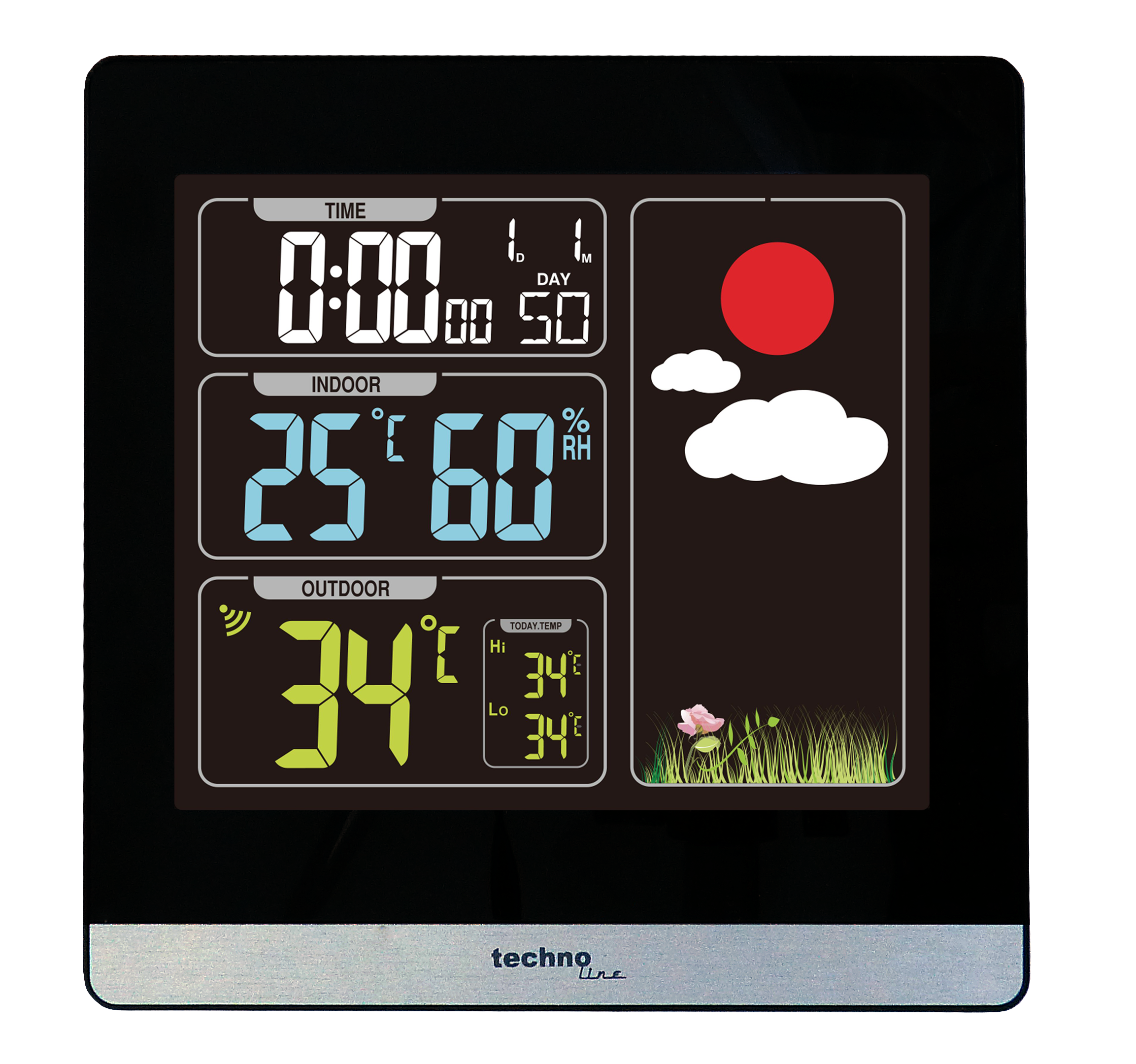 WS6448_F WS6448 technoline Wetterstation