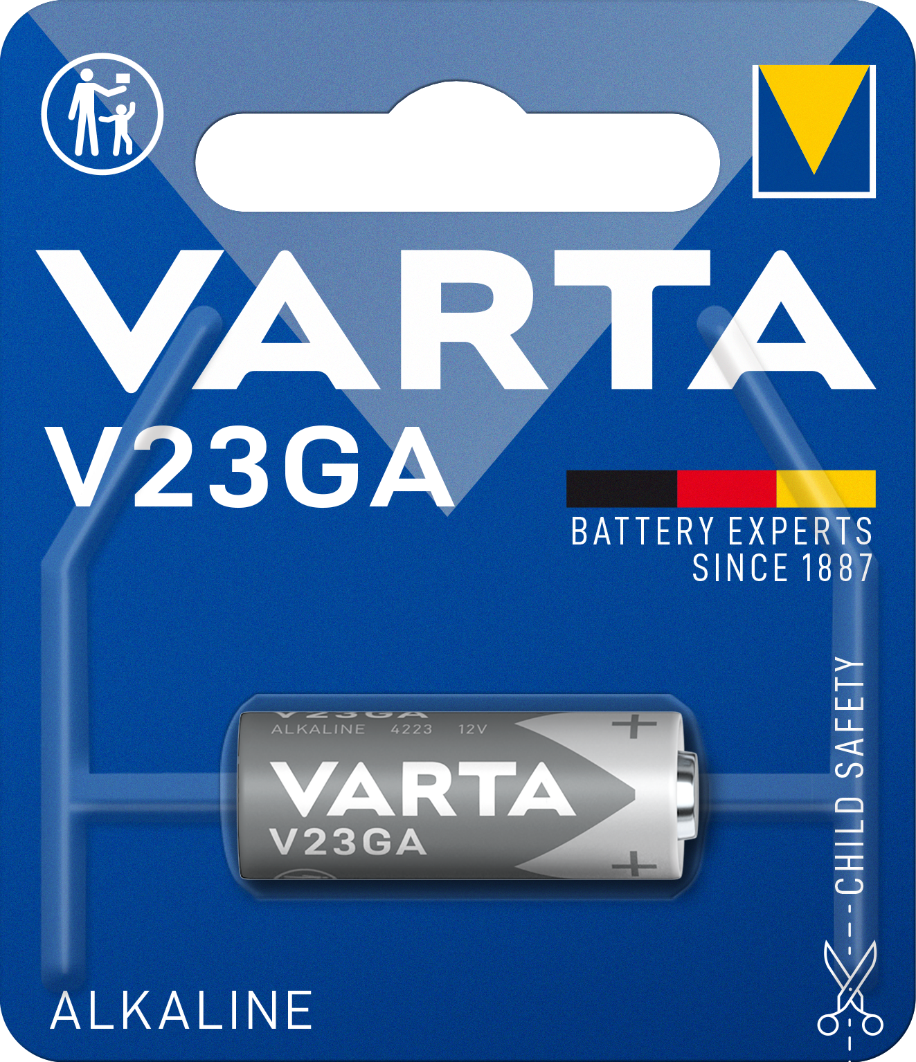 V23GA Varta Electronic-Batterie 1er Blister