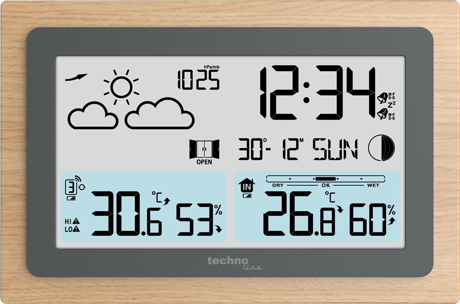 6785 Rid WS 6785 technoline Wetterstation | WS6785
