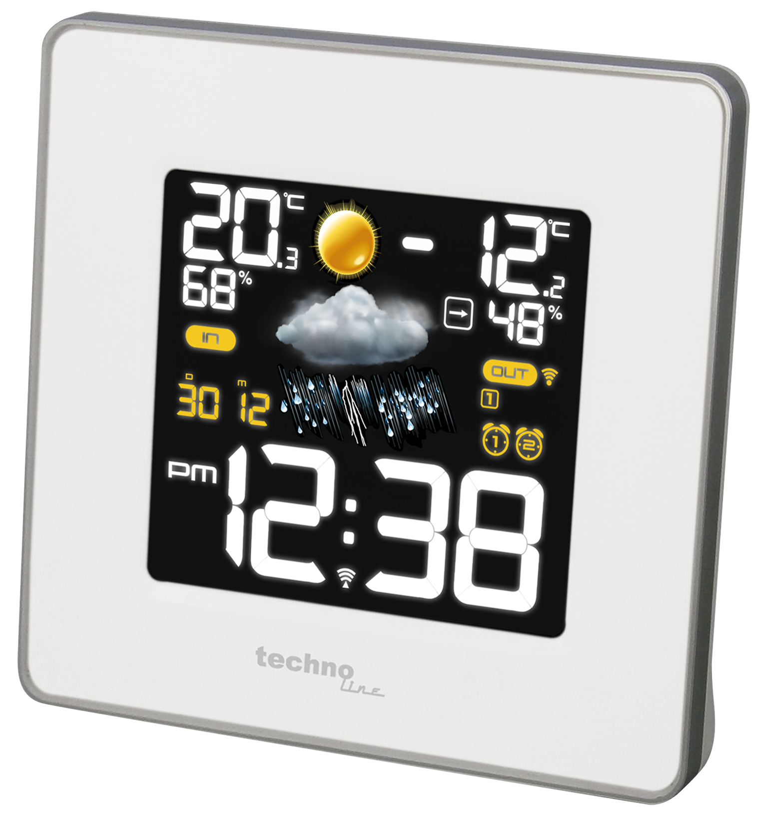 WS6440_w_L WS6440 technoline Wetterstation