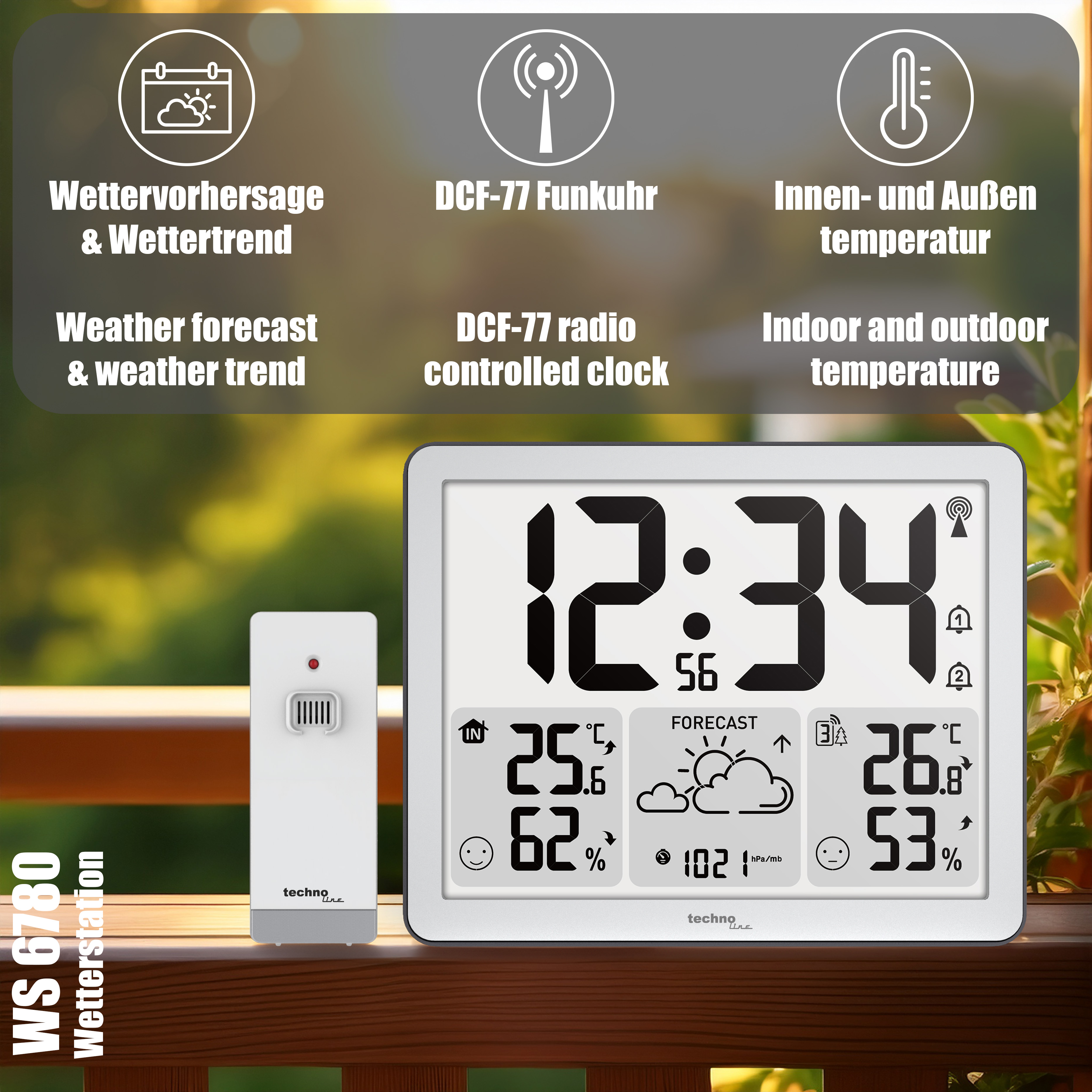 WS 6780 technoline Wetterstation