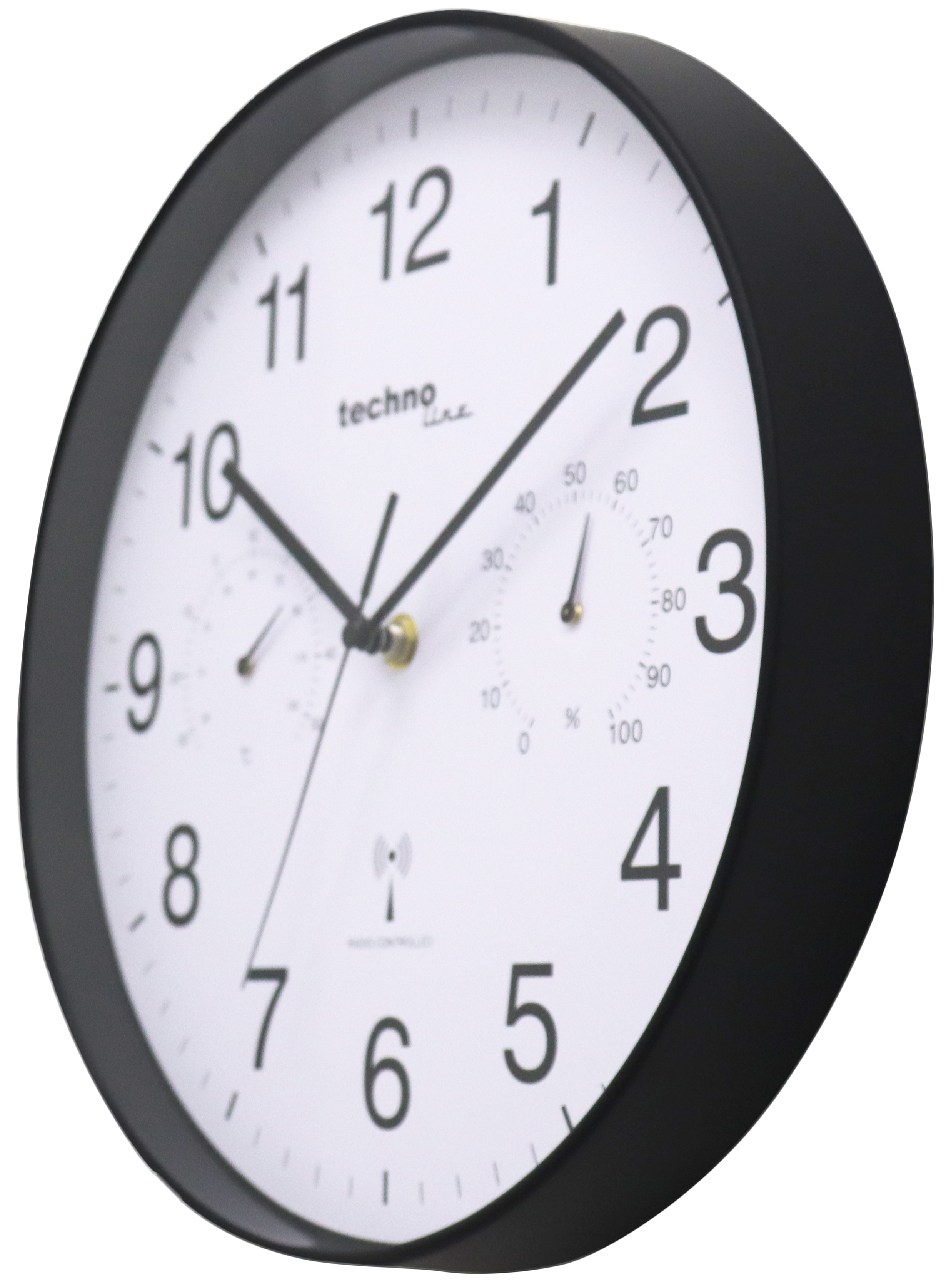 WT 8945  technoline Funk-Wanduhr, Ø=30cm