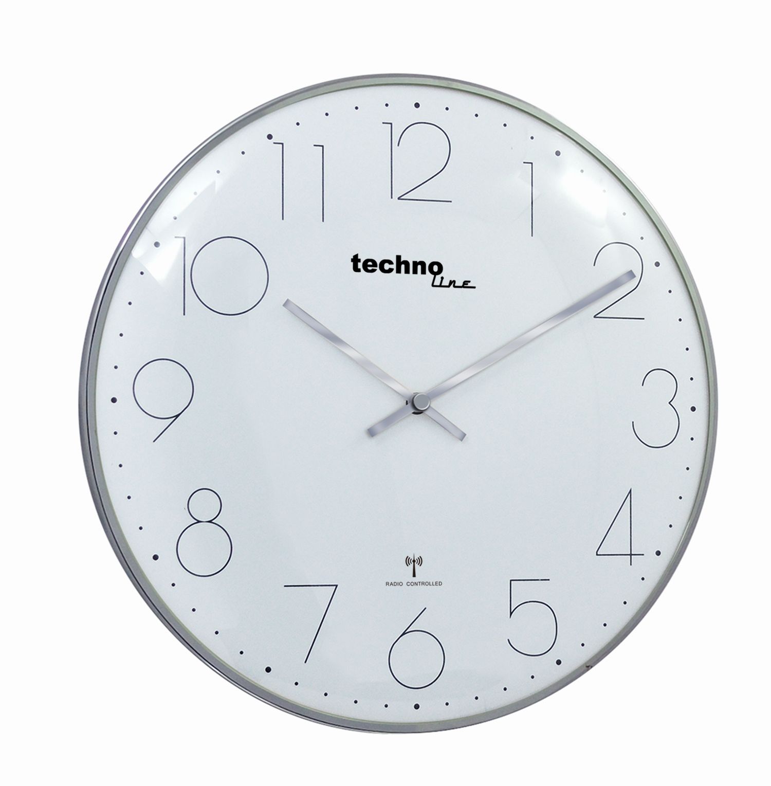 WT8235  technoline Funk-Wanduhr Ø = 35cm