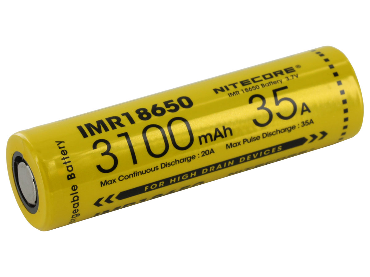 Nitecore Li-Ion Akku IMR18650-3100 3,7V 3100mAh