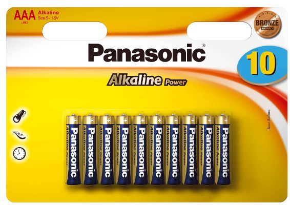 LR03APB Panasonic Alkaline Power Batterie 10er Bl.