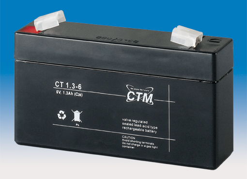 CT1,3-6 CTM Blei Gitter-Vließ-Batterie