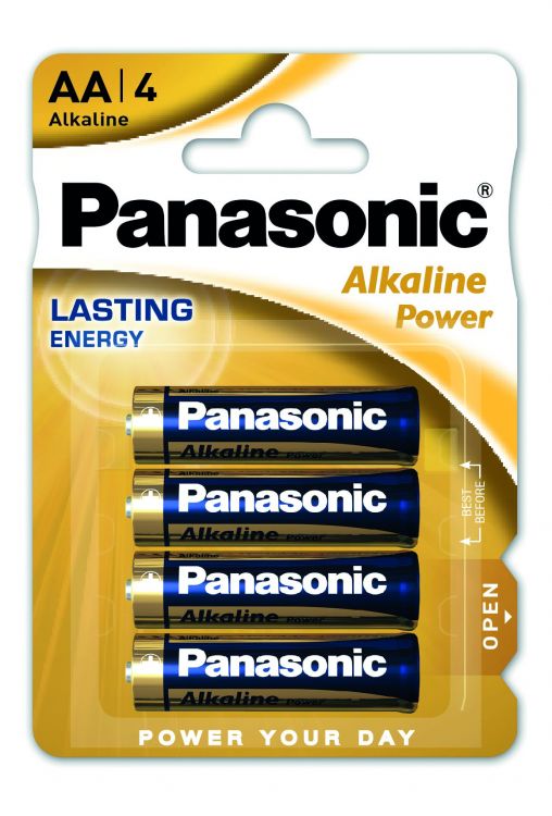 LR06/4BP  Panasonic Alkaline Power Batterie 4er Blister