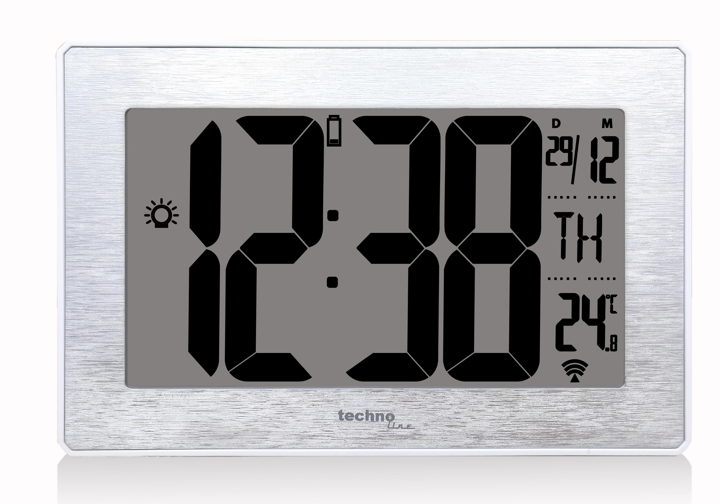 WS8019 technoline Funk-Wanduhr