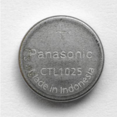 CTL1025 Panasonic Li-Ion Knopfzellen-Akku 2,3V18mAh