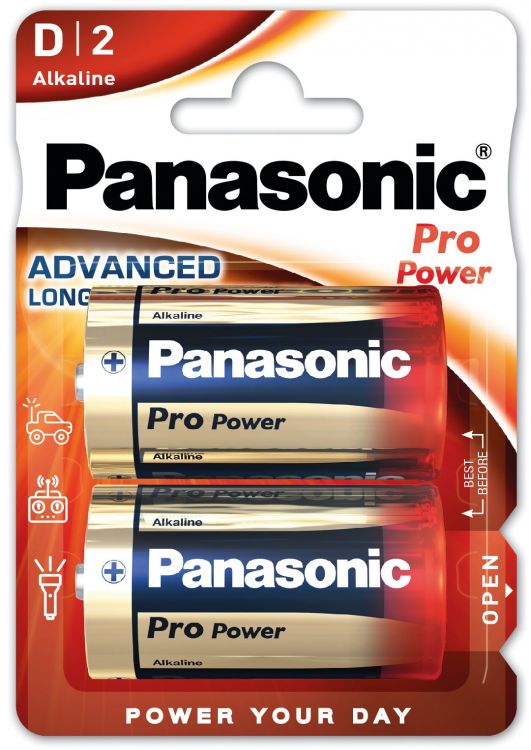 LR20PPG/2BP  Panasonic ProPower Batterie 2er Blister