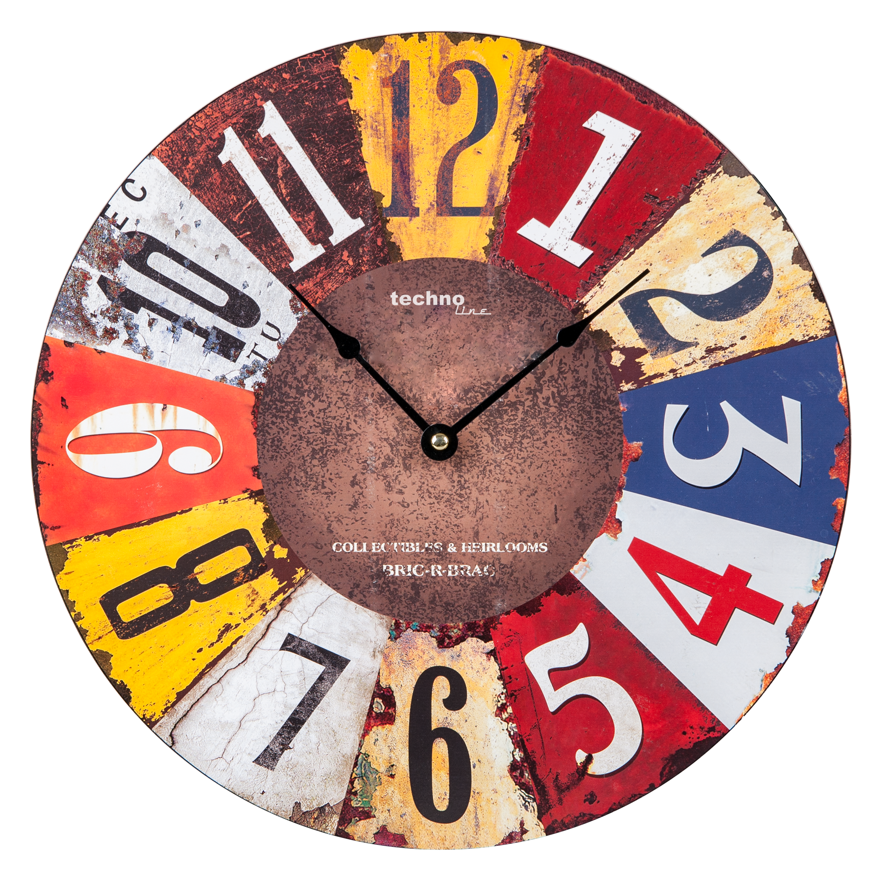 WT1019 technoline Quarz-Wanduhr