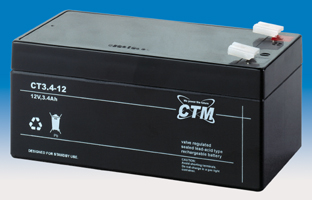 CT3,4-12 CTM Blei Gitter-Vließ-Batterie
