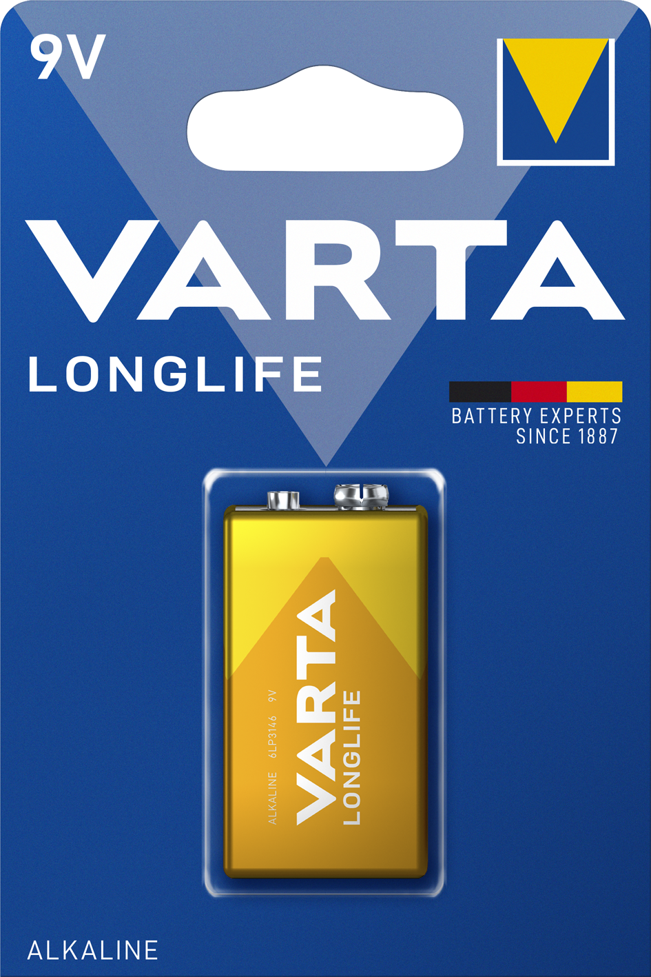 V4122 Varta Longlife Batterie 1er Blister