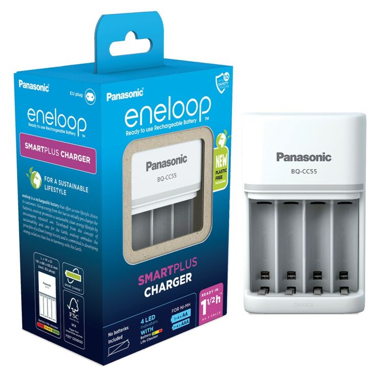 BQCC55 Panasonic eneloop Smart&Quick Charger NEW!