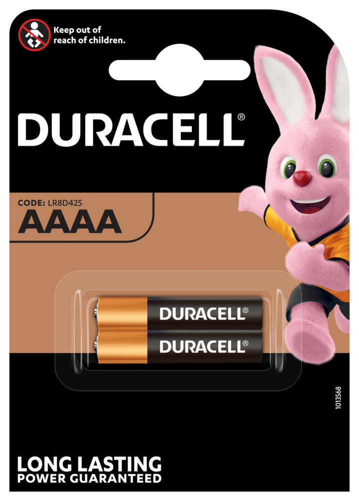 MX2500 Duracell Ultra Security Batterie AAAA/LR61