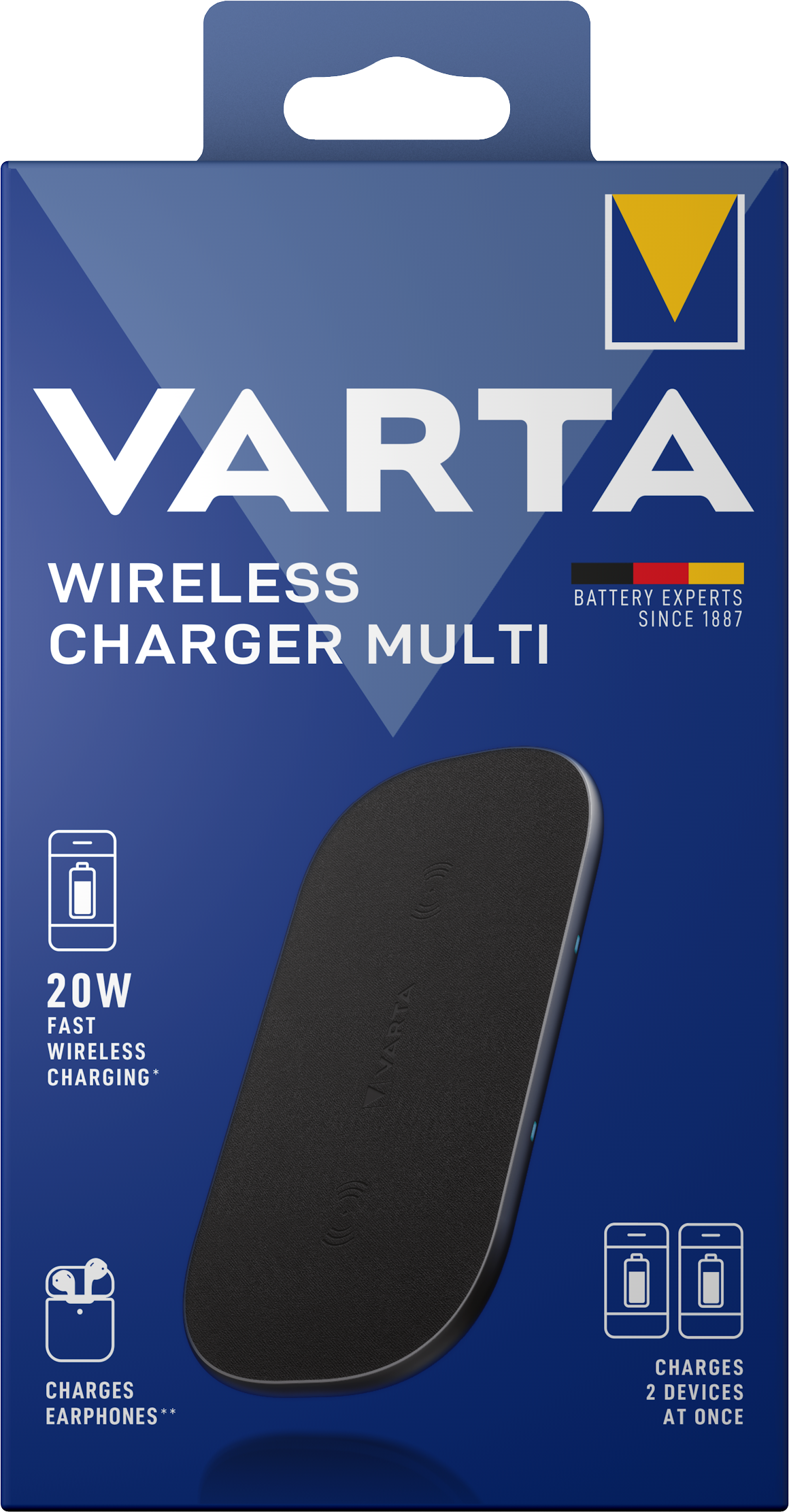 57906101111 Varta Wireless Charger Multi 20W