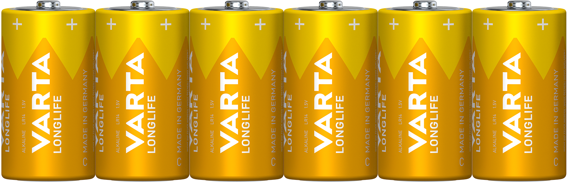 V4114 Varta Longlife Batterie 6er Folie