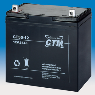 CT55-12 CTM Blei Gitter-Vließ-Batterie
